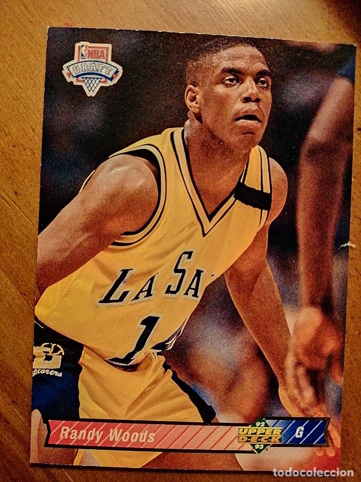 Collectionnisme sportif: BALONCESTO - NBA - UPPER DECK - 1992-1993 - CROMO NUEVO N&Uacute;M 12 - RANDY WOODS
