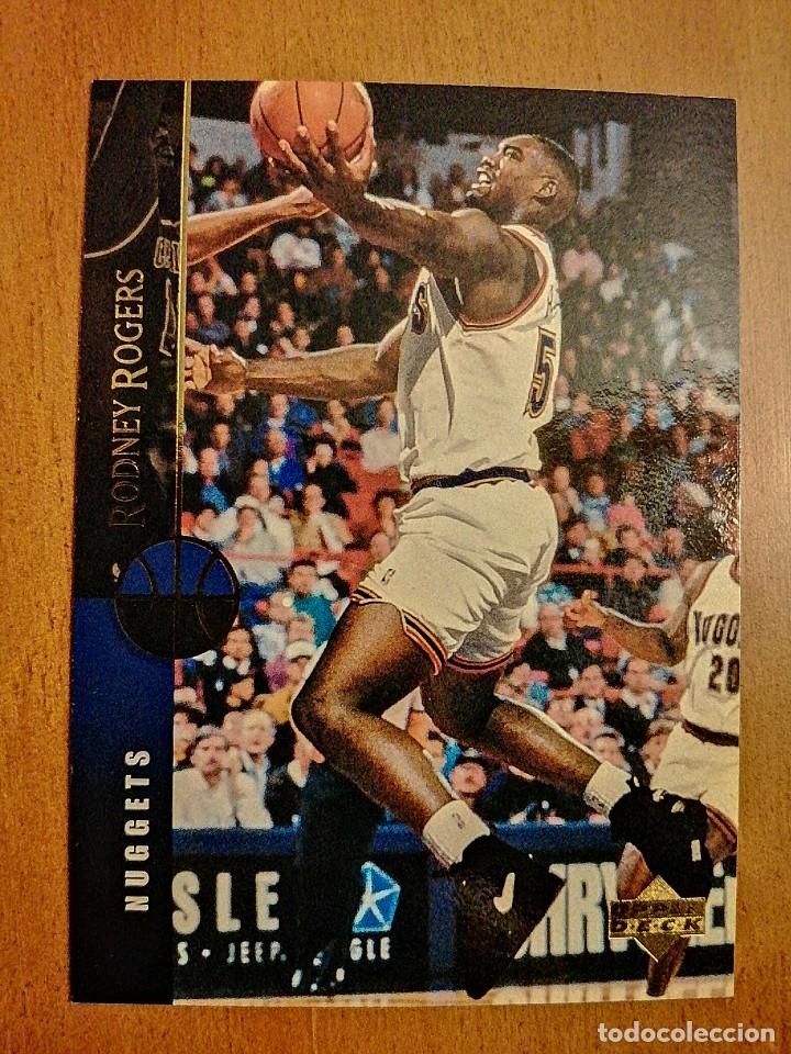 Coleccionismo deportivo: CROMO NUEVO BALONCESTO - NBA - UPPER DECK - A&Ntilde;O 1994 - N&Uacute;MERO 84 - RODNEY ROGERS