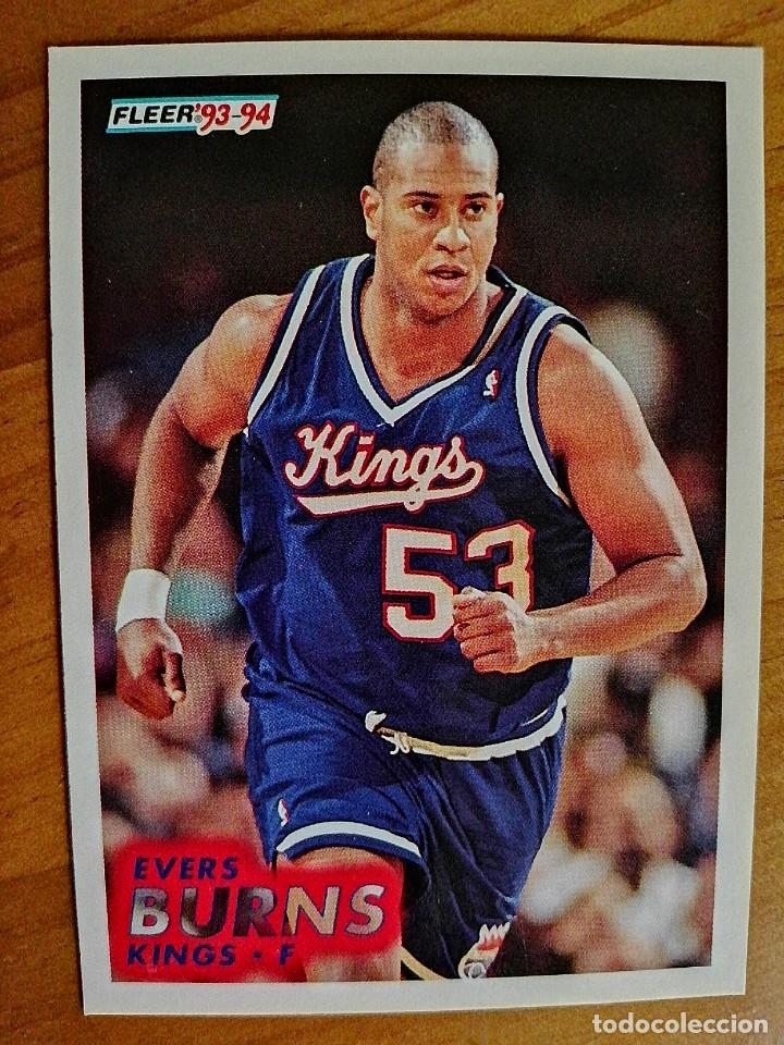 Colecionismo desportivo: BALONCESTO - NBA - FLEER - A&Ntilde;O 1993-1994 - CROMO NUEVO - N&Uacute;MERO 370 - EVERS BURNS