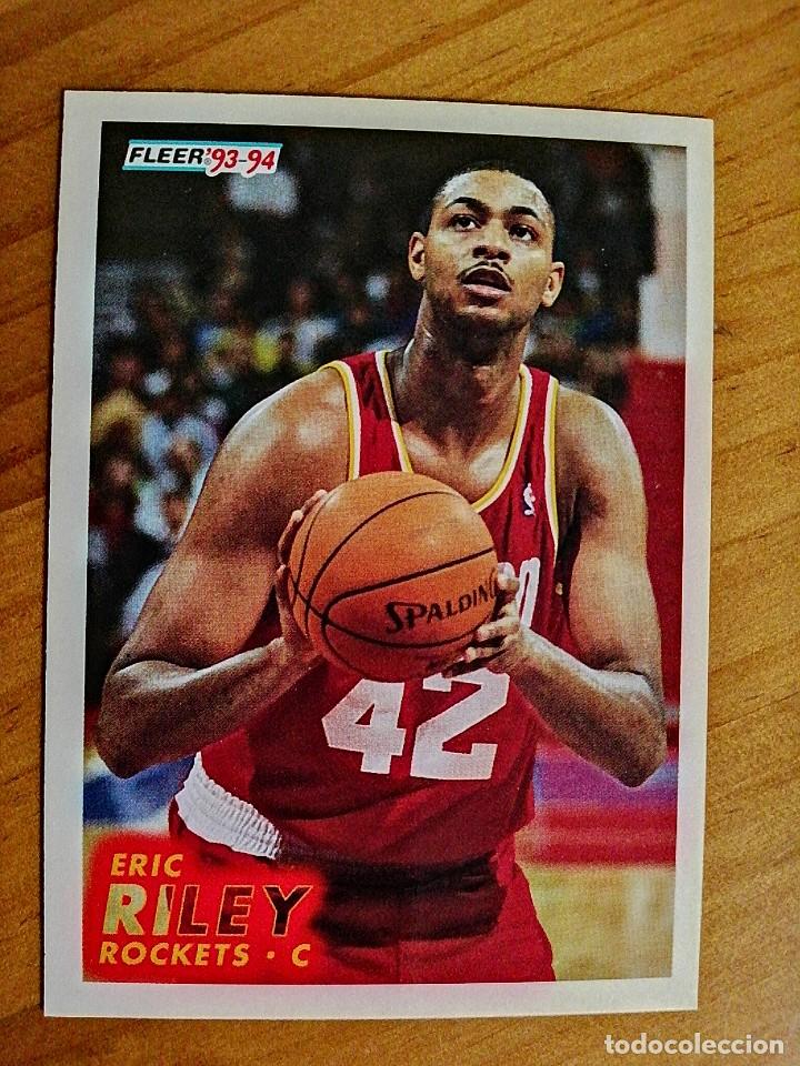 Colecionismo desportivo: BALONCESTO - NBA - FLEER - A&Ntilde;O 1993-1994 - CROMO NUEVO - N&Uacute;MERO 296 - ERIC RILEY