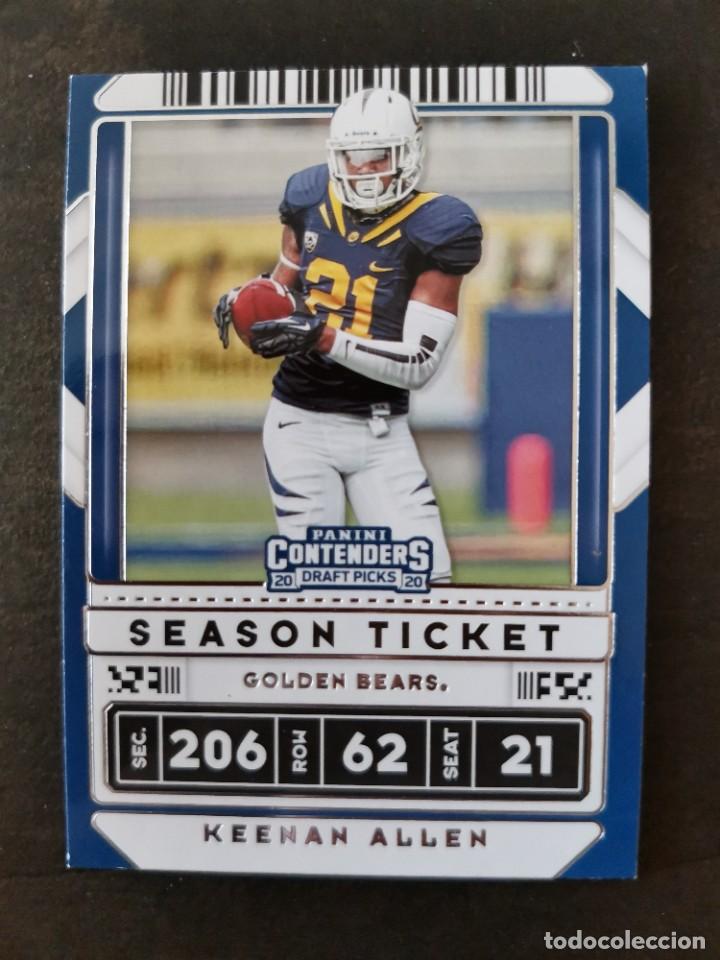 Colecionismo desportivo: Panini Contenders Draft Picks 2020 Season Ticket #58 Keenan Allen NFL Card