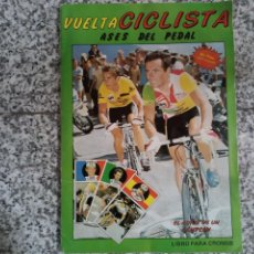 Coleccionismo deportivo: ÁLBUM DE CROMOS VUELTA CICLISTA ASES DEL PEDAL 1987 COMPLETO CICLISMO LEER DESCRIPCIÓN