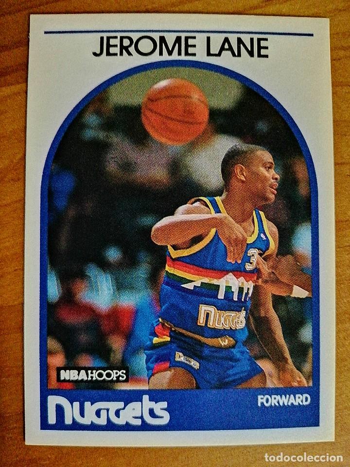 Coleccionismo deportivo: BALONCESTO - NBA - HOOPS - A&Ntilde;O 1989 - CROMO NUEVO - N&Uacute;MERO 201 - JEROME LANE