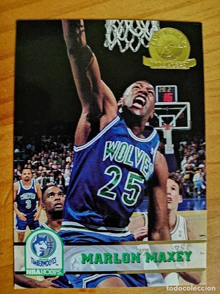 Collectionnisme sportif: BALONCESTO - NBA - HOOPS - SKY BOS - A&Ntilde;O 1993 - CROMO NUEVO - N&Uacute;MERO 131 - MARLON MAXEY