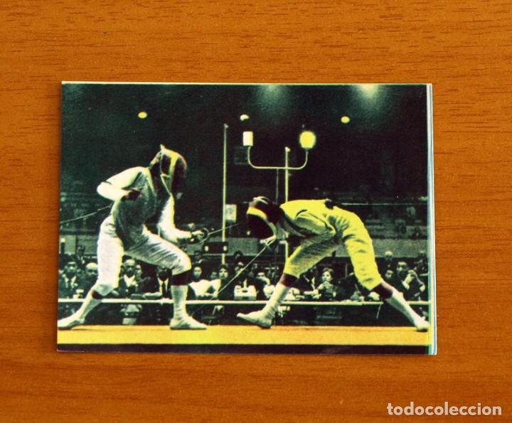 Coleccionismo deportivo: Esgrima - Cromo n&ordm; 119 - XVIII olimpiada Tokio 1964 - Editorial Crosal 1965 -Nunca pegado