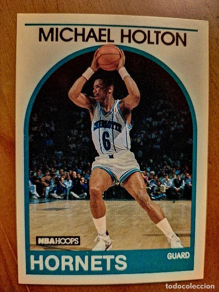 Sports collectibles: BALONCESTO- NBA - HOOPS - A&Ntilde;O 1989 - N&Uacute;MERO 119 - MICHAEL HOLTON