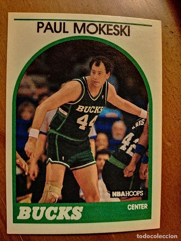 Sports collectibles: BALONCESTO- NBA - HOOPS - A&Ntilde;O 1989 - N&Uacute;MERO 42 - PAUL MOKESKI