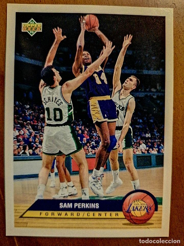Coleccionismo deportivo: BALONCESTO- NBA - UPPER DECK - 1992-1993 - N&Uacute;MERO P22, NUEVO - SAM PERKINS
