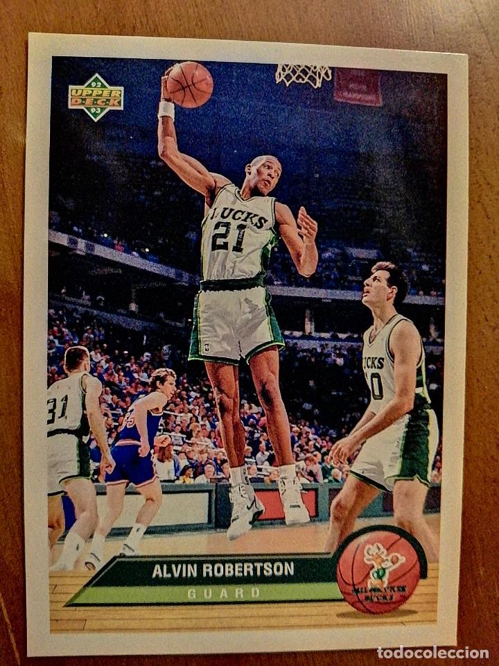 Sammelleidenschaft Sport: CROMO NUEVO - BALONCESTO- NBA - UPPER DECK - 1992-1993 - N&Uacute;MERO P25 - ALVIN ROBERTSON