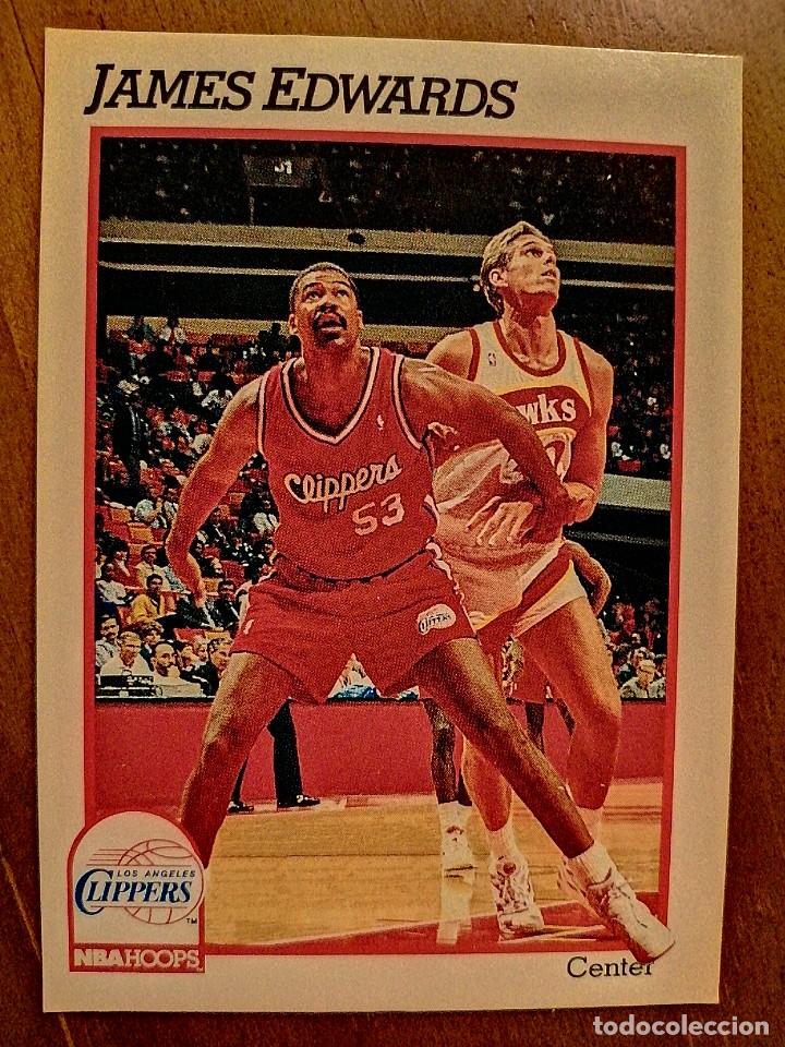 Sports collectibles: CROMO NUEVO BALONCESTO- NBA - HOOPS - A&Ntilde;O 1991 - N&Uacute;MERO 378 - JAMES EDWARDS