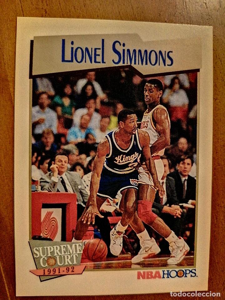 Collezionismo sportivo: CROMO NUEVO BALONCESTO- NBA - HOOPS - A&Ntilde;O 1991 - N&Uacute;MERO 493 - LIONEL SIMMONS