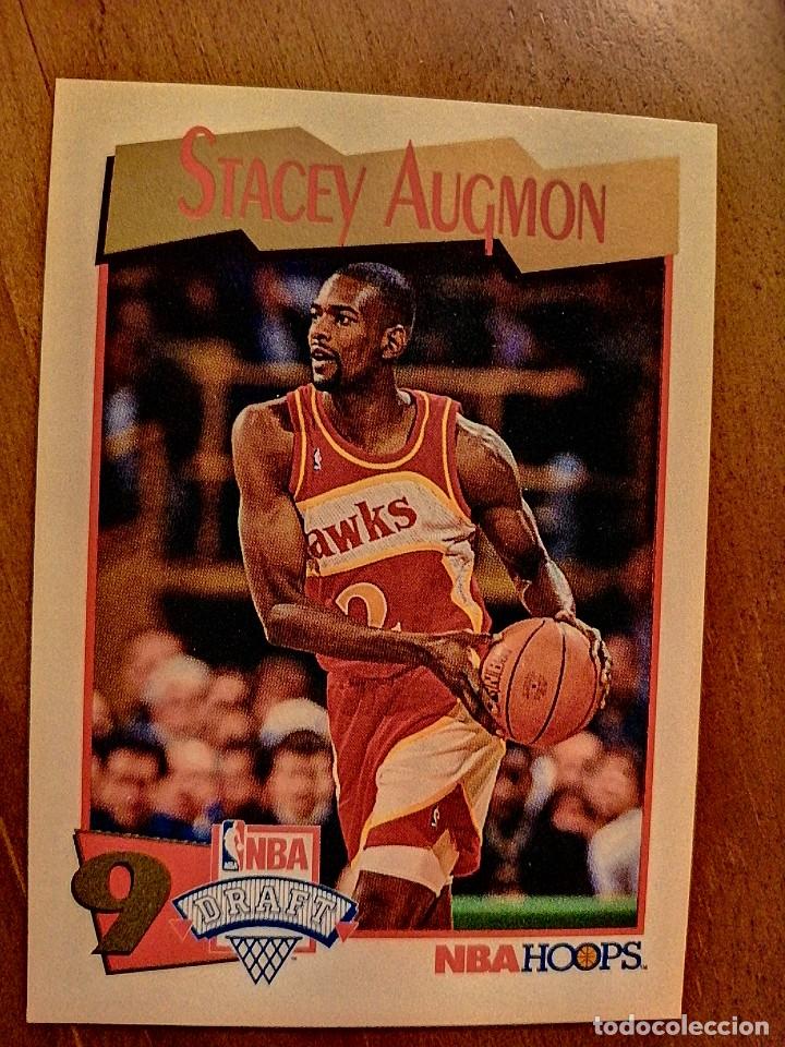 Collezionismo sportivo: BALONCESTO- NBA - HOOPS - A&Ntilde;O 1991 - N&Uacute;MERO 554, NUEVO - STACEY AUGMON