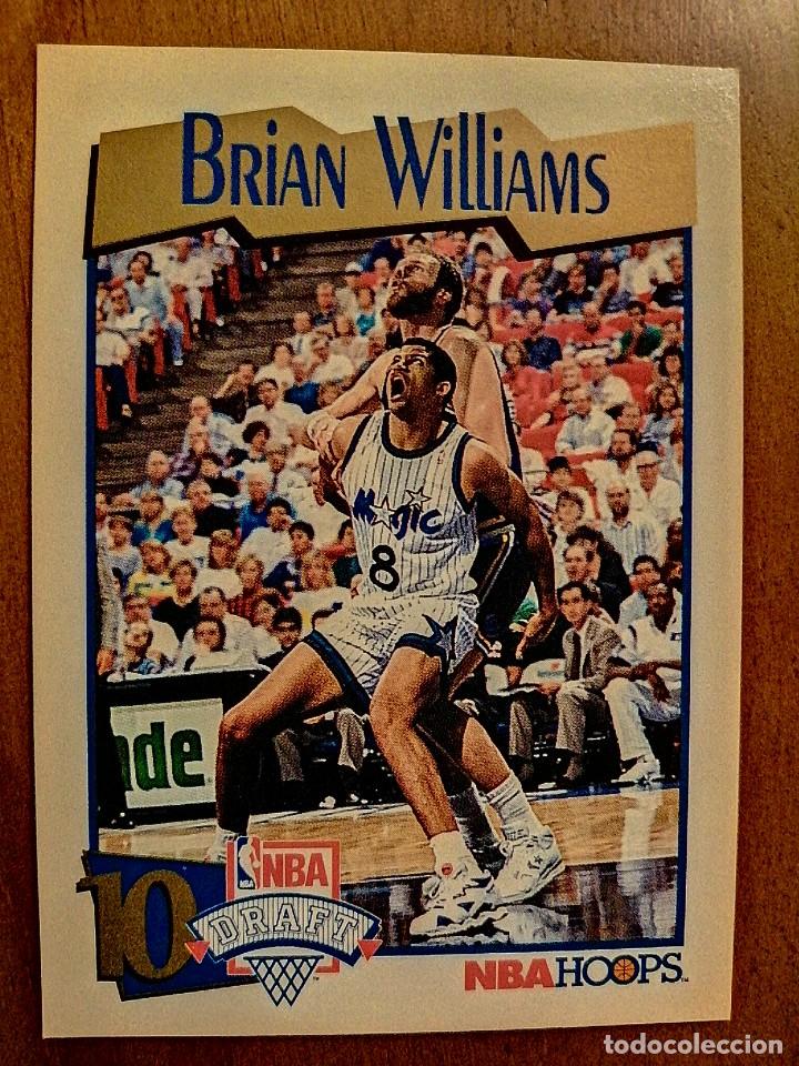 Collezionismo sportivo: CROMO NUEVO - BALONCESTO- NBA - HOOPS - A&Ntilde;O 1991 - N&Uacute;MERO 555 - BRIAN WILLIAMS