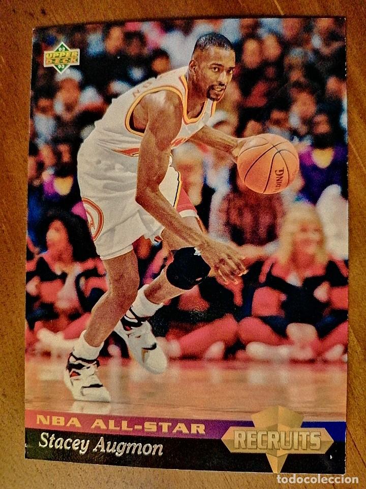 Coleccionismo deportivo: BALONCESTO- NBA ALL-STAR HEROES - UPPER DECK - 1992-1993 - N&Uacute;MERO 27, NUEVO - STACEY AUGMON