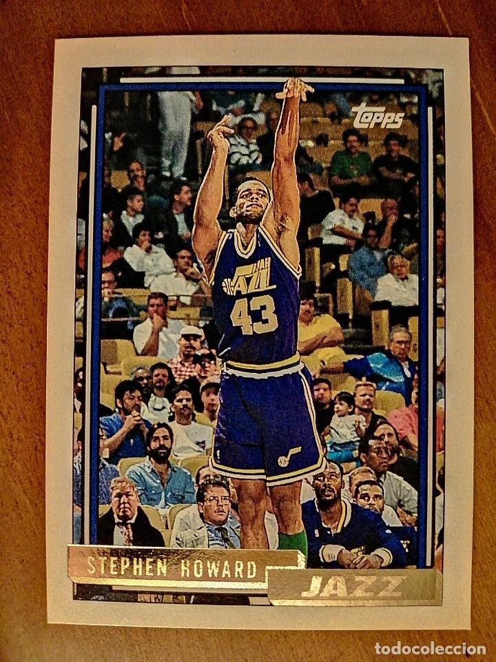 Collectionnisme sportif: BALONCESTO - NBA - TOPPS - A&Ntilde;O 1993 - N&Uacute;MERO 272 - STEPHEN HOWARD