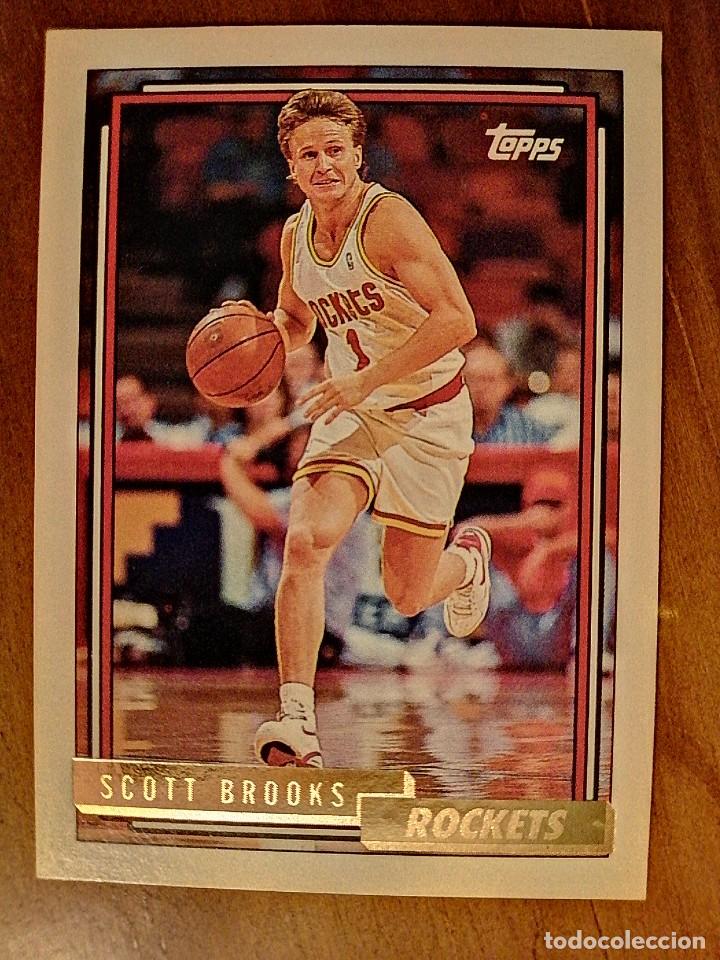 Sports collectibles: CROMO NUEVO BALONCESTO - NBA - TOPPS - A&Ntilde;O 1993 - N&Uacute;MERO 320 - SCOTT BROOKS