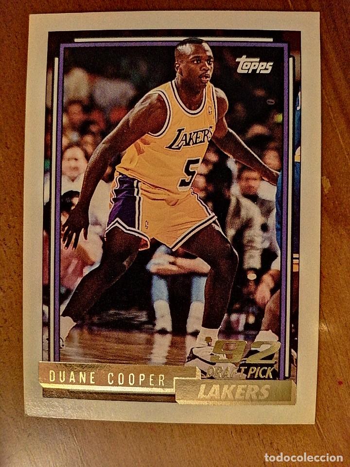 Colecionismo desportivo: BALONCESTO - NBA - TOPPS - A&Ntilde;O 1993 - N&Uacute;MERO 329 - DUANE COOPER