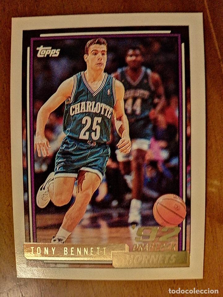 Sports collectibles: CROMO NUEVO BALONCESTO - NBA - TOPPS - A&Ntilde;O 1993 - N&Uacute;MERO 353 - TONY BENNETT