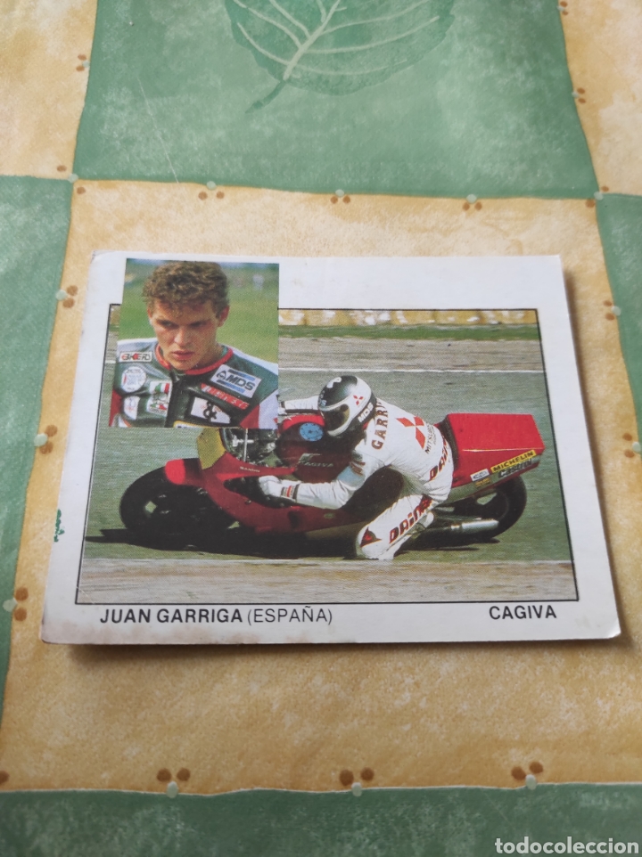 Coleccionismo deportivo: Cromo Motos N&ordm;179 - Motor 16 - Ediciones Unidas - Juan Garriga