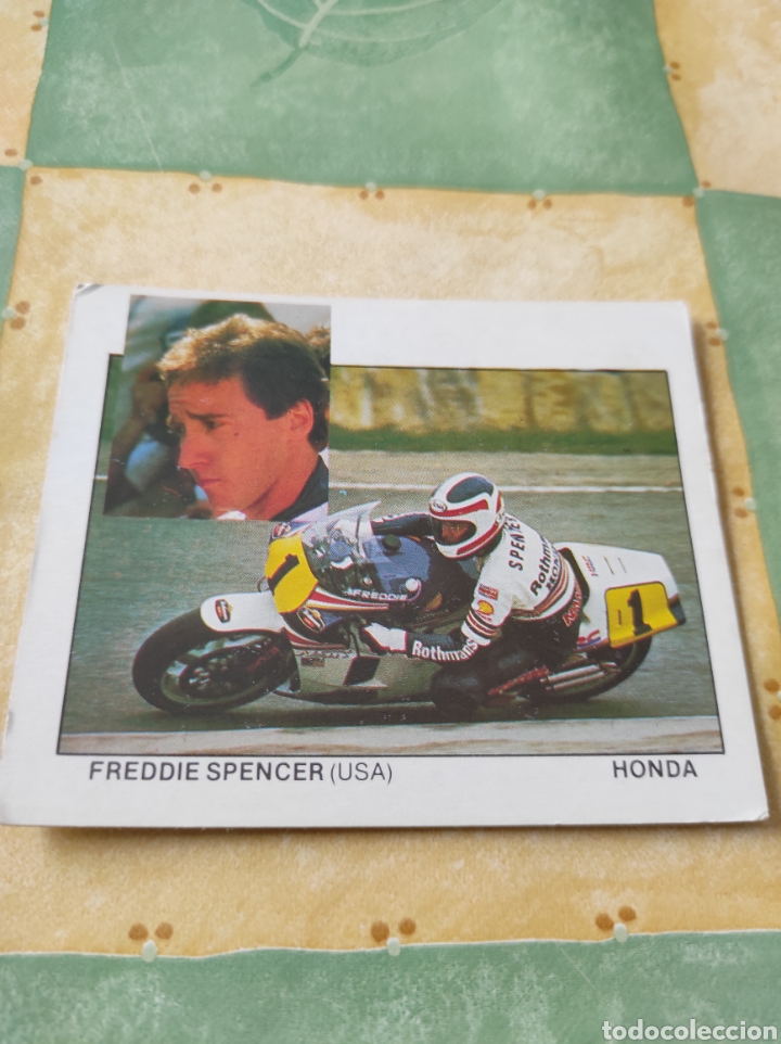 Coleccionismo deportivo: Cromo Motos N&ordm;175 - Motor 16 - Ediciones Unidas - Freddie Spencer