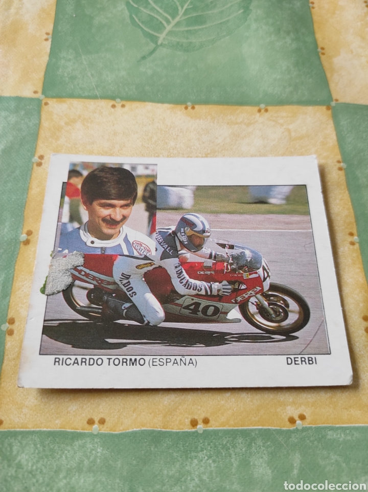 Coleccionismo deportivo: Cromo Motos N&ordm;174 - Motor 16 - Ediciones Unidas - Ricardo Tormo