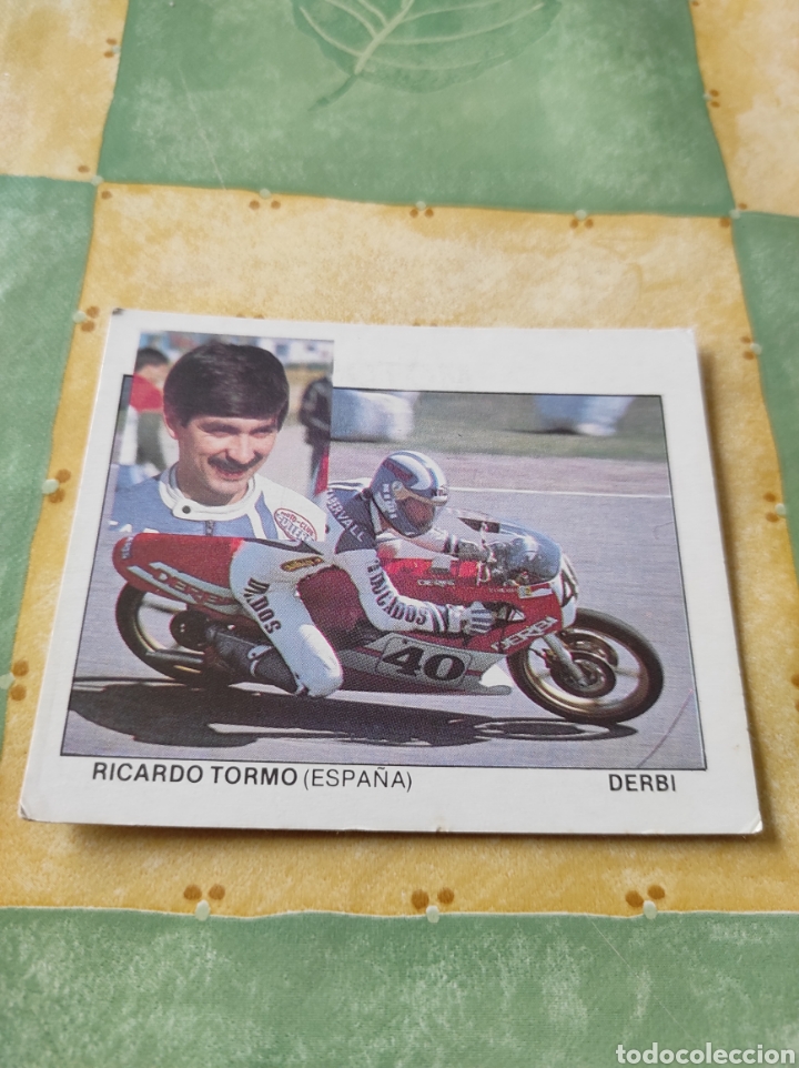 Coleccionismo deportivo: Cromo Motos N&ordm;174 - Motor 16 - Ediciones Unidas - Ricardo Tormo