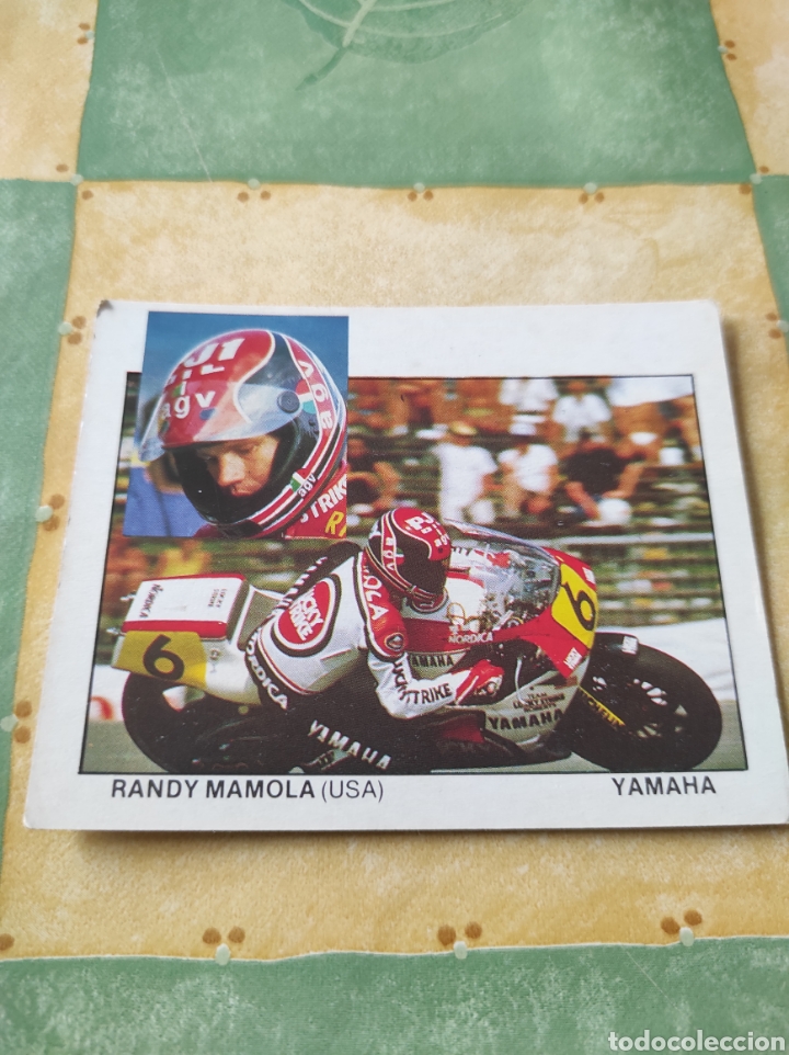 Coleccionismo deportivo: Cromo Motos N&ordm;173 - Motor 16 - Ediciones Unidas - Randy Mamola