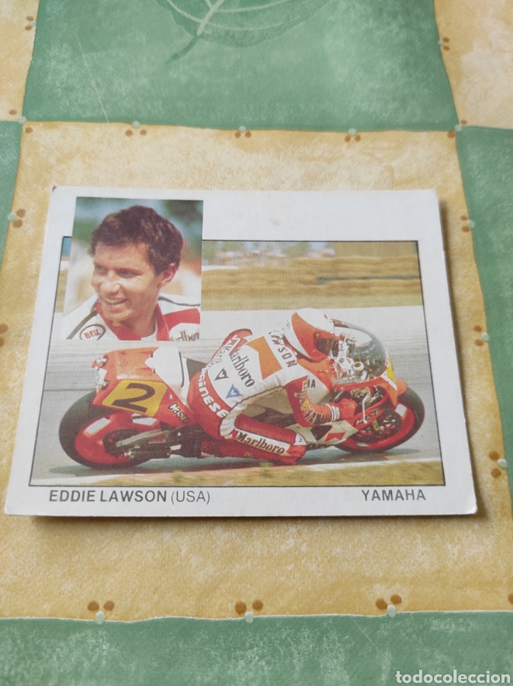 Coleccionismo deportivo: Cromo Motos N&ordm;171 - Motor 16 - Ediciones Unidas - Eddie Lawson