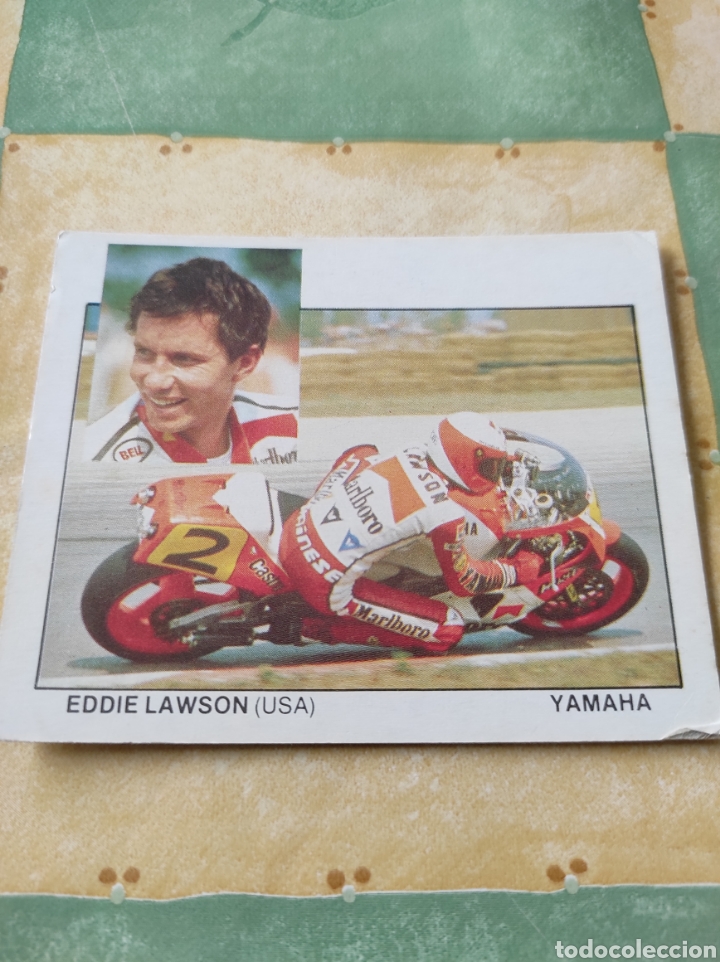 Coleccionismo deportivo: Cromo Motos N&ordm;171 - Motor 16 - Ediciones Unidas - Eddie Lawson