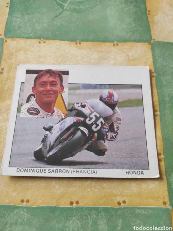 Coleccionismo deportivo: Cromo Motos N&ordm;170 - Motor 16 - Ediciones Unidas - Dominique Sarron