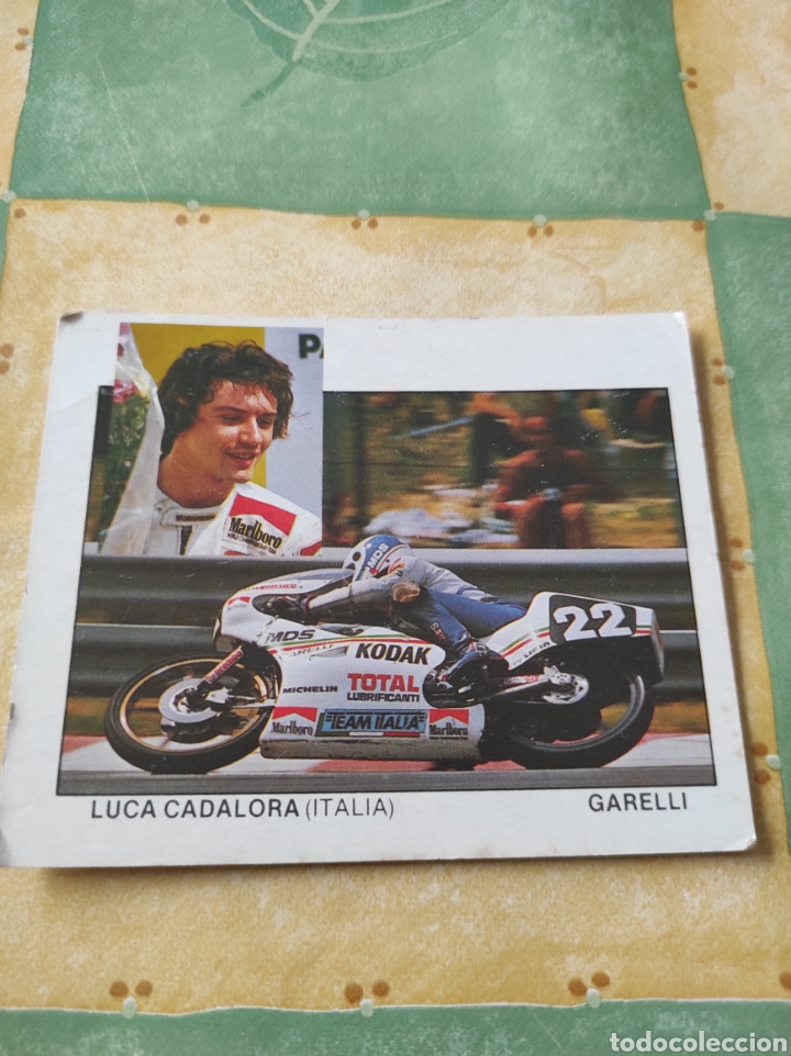 Coleccionismo deportivo: Cromo Motos N&ordm;165 - Motor 16 - Ediciones Unidas - Luca Cadalora
