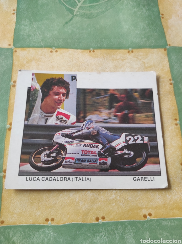 Coleccionismo deportivo: Cromo Motos N&ordm;165 - Motor 16 - Ediciones Unidas - Luca Cadalora