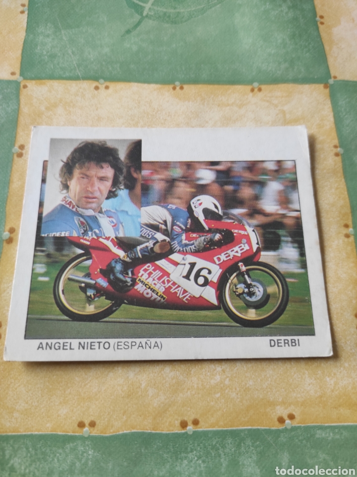 Coleccionismo deportivo: Cromo Motos N&ordm;161 - Motor 16 - Ediciones Unidas - Angel Nieto