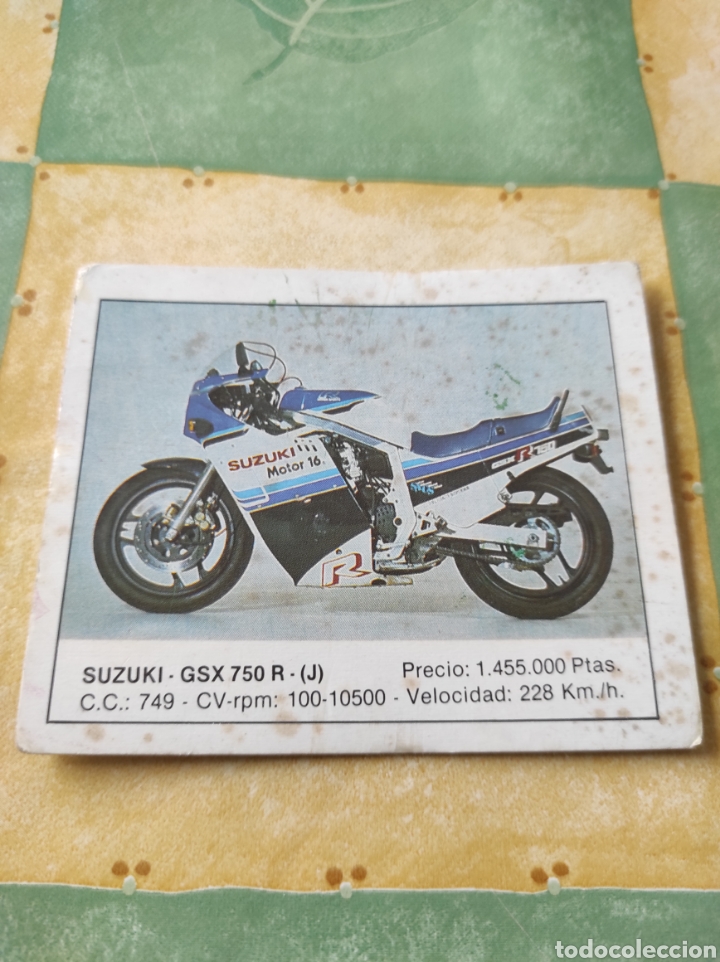 Coleccionismo deportivo: Cromo Motos N&ordm;128 - Motor 16 - Ediciones Unidas -