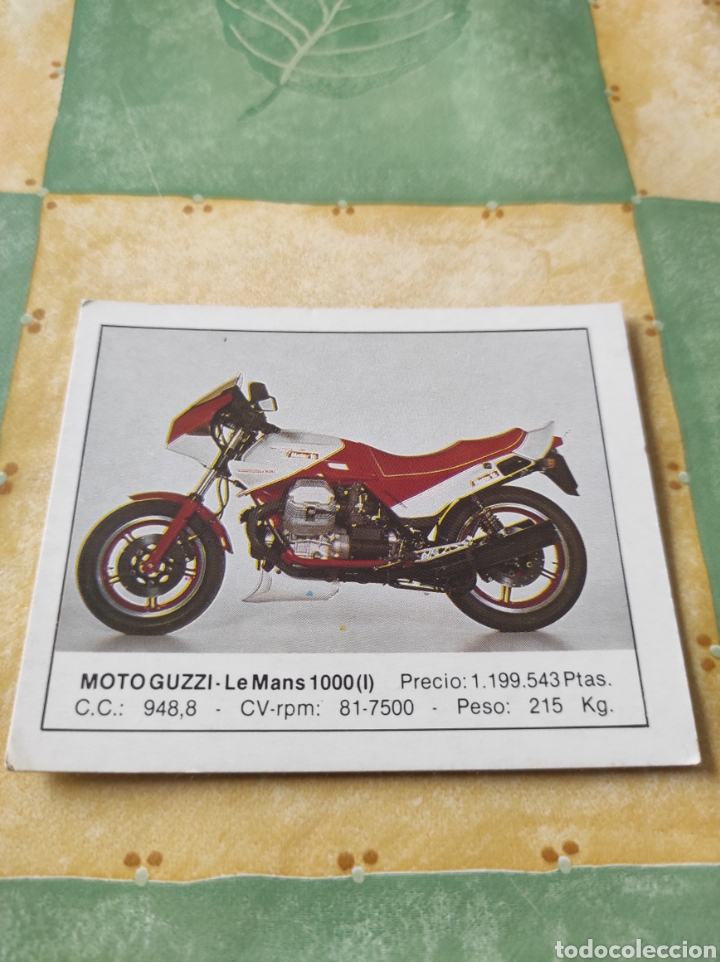 Coleccionismo deportivo: Cromo Motos N&ordm;109 - Motor 16 - Ediciones Unidas -
