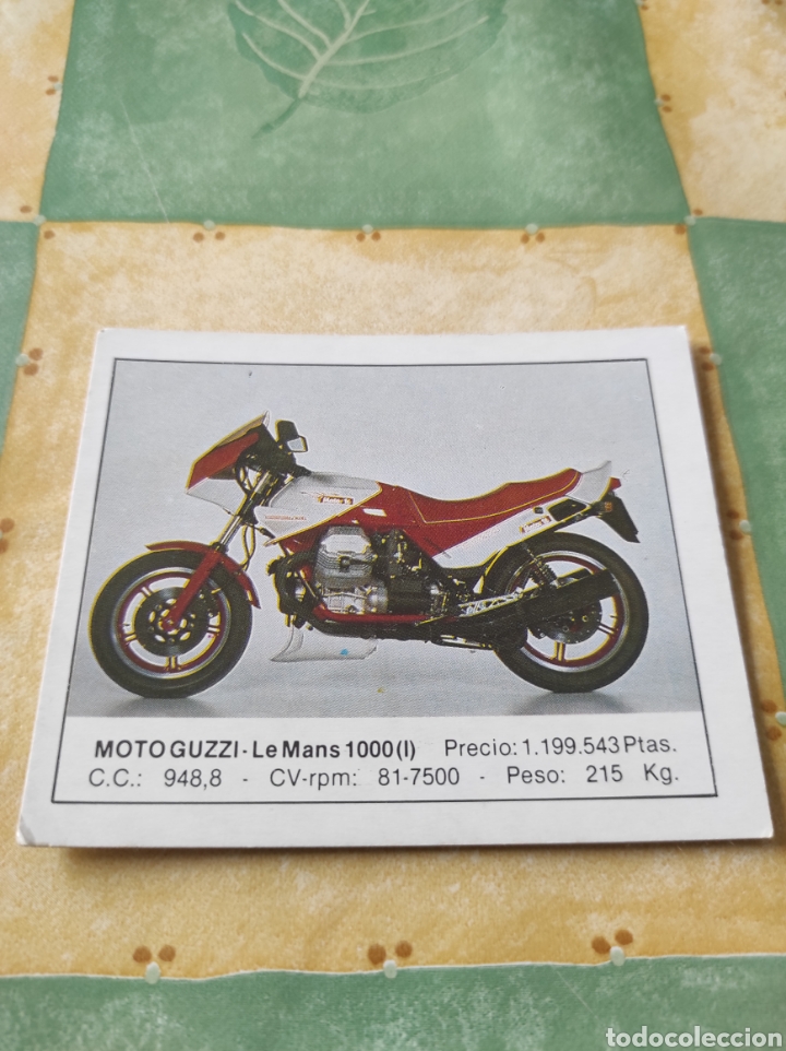 Coleccionismo deportivo: Cromo Motos N&ordm;109 - Motor 16 - Ediciones Unidas -