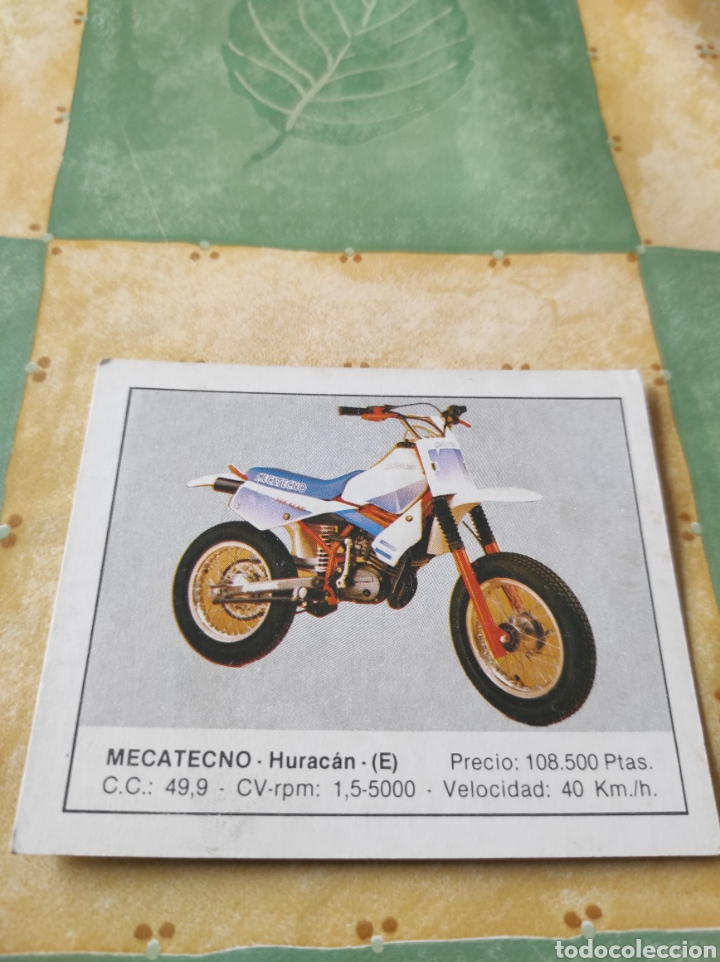 Coleccionismo deportivo: Cromo Motos N&ordm;95 - Motor 16 - Ediciones Unidas -