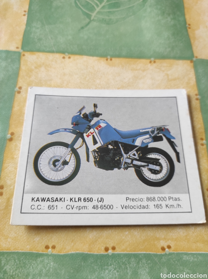 Coleccionismo deportivo: Cromo Motos N&ordm;84 - Motor 16 - Ediciones Unidas -