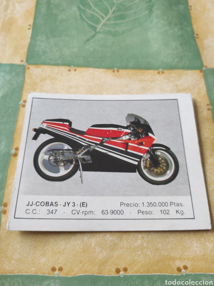 Coleccionismo deportivo: Cromo Motos N&ordm;75 - Motor 16 - Ediciones Unidas -