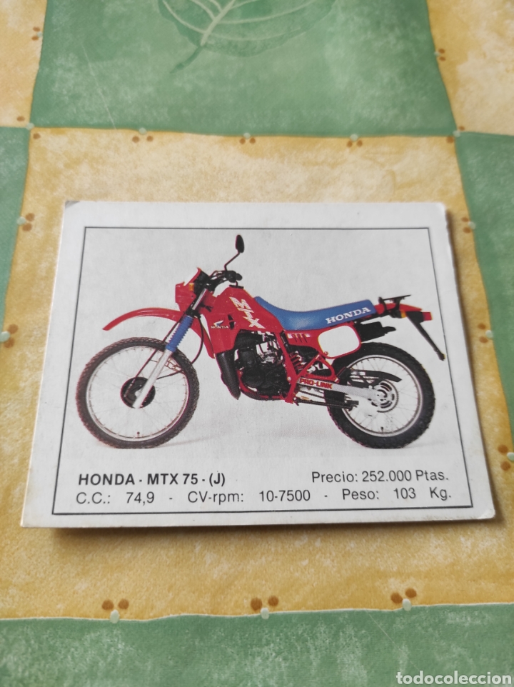 Coleccionismo deportivo: Cromo Motos N&ordm;58 - Motor 16 - Ediciones Unidas -