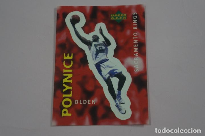 Coleccionismo deportivo: CROMO DE BALONCESTO POLYNICE DEL SACRAMENTO KINGS SIN PEGAR N&ordm; 105 NBA 1997-1998/97-98 UPPER DECK