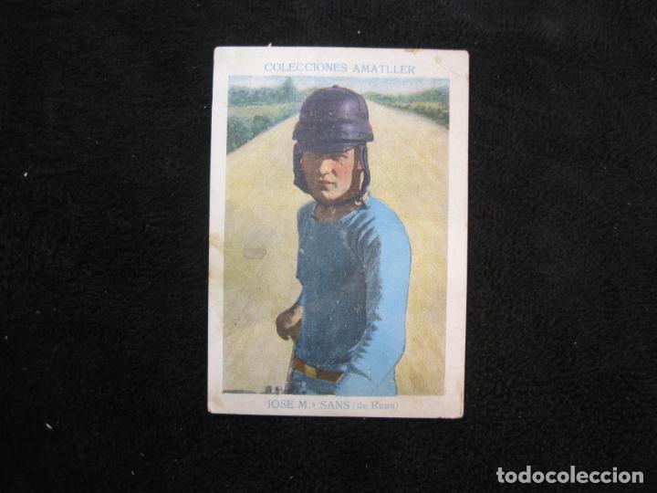 Coleccionismo deportivo: JOSE MARIA SANS (DE REUS)-CICLISMO-CHOCOLATE AMATLLER-VER FOTOS-(78.133)