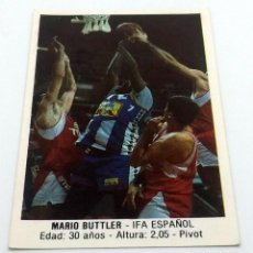 Coleccionismo deportivo: CROMO BALONCESTO CONVERSE MARIO BUTTLER- IFA.ESPAÑOL Nº 68. Lote 271034673