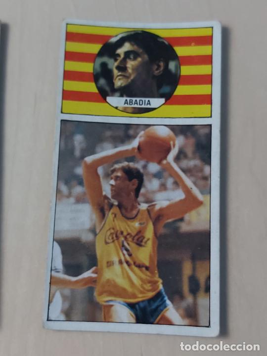 Coleccionismo deportivo: CROMO N&ordm; 29 TATO ABADIA - CACAOLAT - BALONCESTO ED. MERCHANTE 1986 1987 - BUEN ESTADO