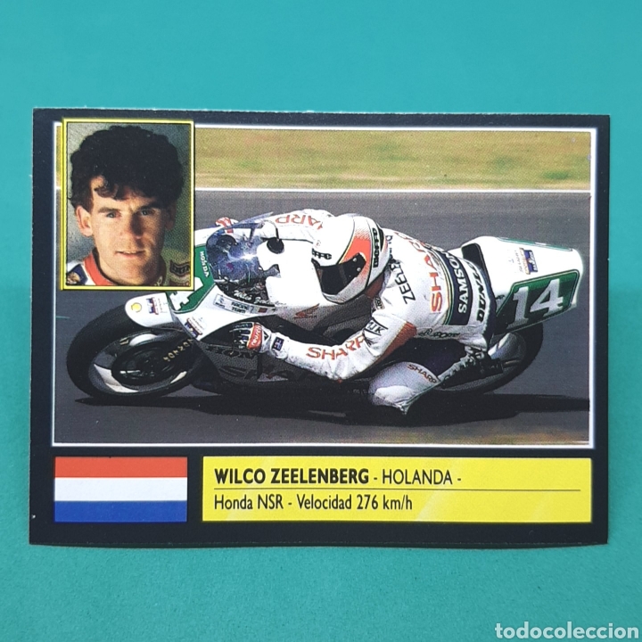 Coleccionismo deportivo: (48.10) CROMO ALBUM: SUPER MOTO. MOTOR 16 - ED. ESTE 1990 - N&deg;191 WILCo ZEELENBERG