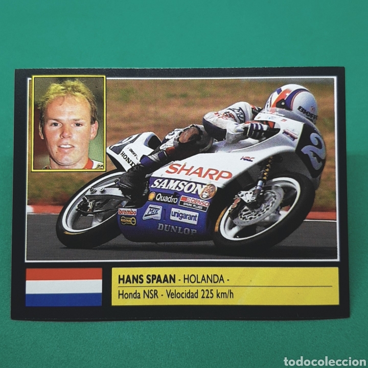 Coleccionismo deportivo: (48.10) CROMO ALBUM: SUPER MOTO. MOTOR 16 - ED. ESTE 1990 - N&deg;196 HANS SPAAN