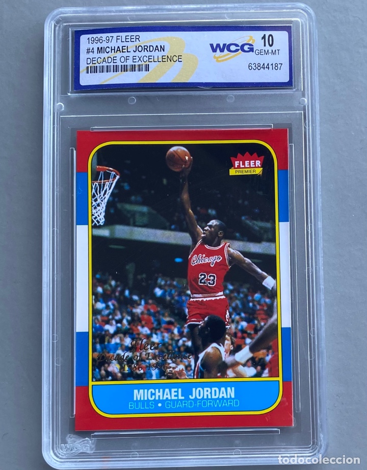 mj original 1996 michael jordan rookie cromo ca - Comprar en todocoleccion  - 251665440