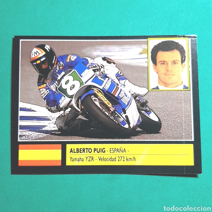 Coleccionismo deportivo: (51.4) CROMO ALBUM: SUPER MOTO. MOTOR 16 - ED. ESTE 1990 - N&deg;195 ALBERTO PUIG