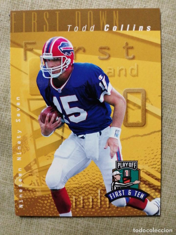 Colecionismo desportivo: CROMO NUEVO N&Uacute;MERO 141 - NFL - RUGBY - PLAYOFF - A&Ntilde;O 1997 - TODD COLLINS.