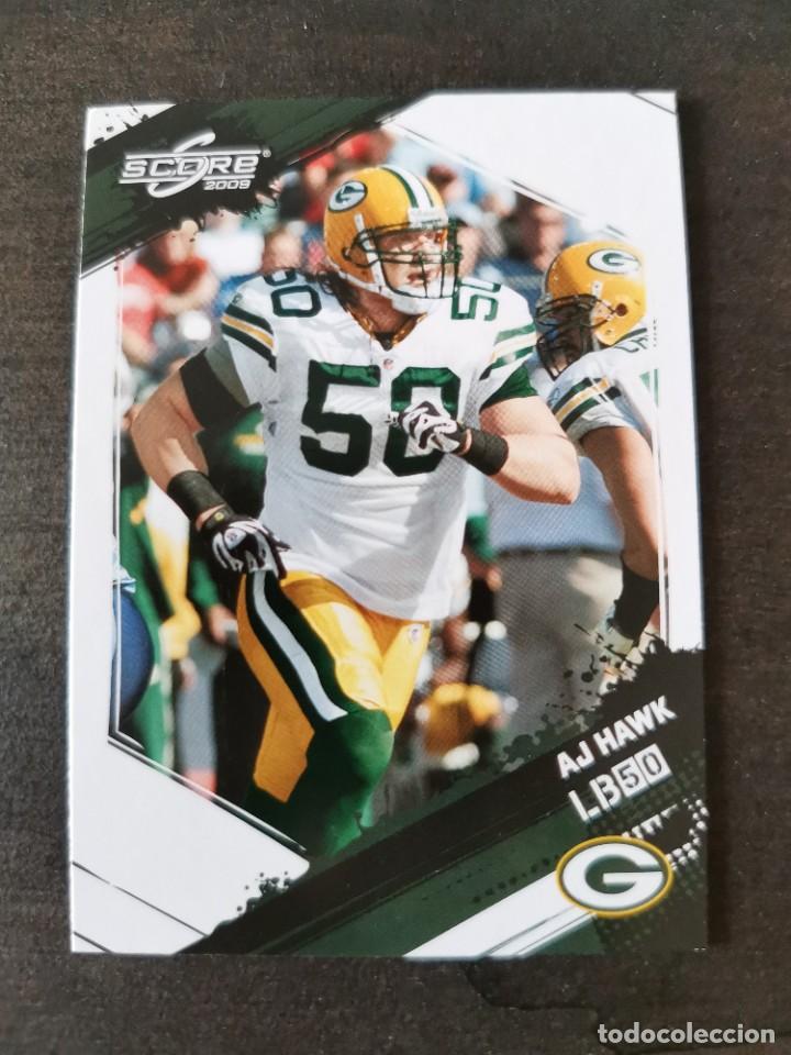 Collezionismo sportivo: Panini Score 2009 #103 AJ Hawk Green Bay Packers NFL Card